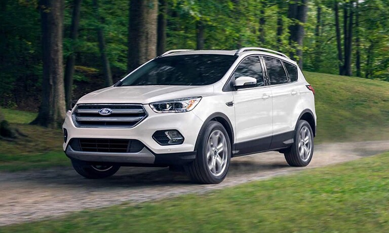 2019 Ford Escape in white