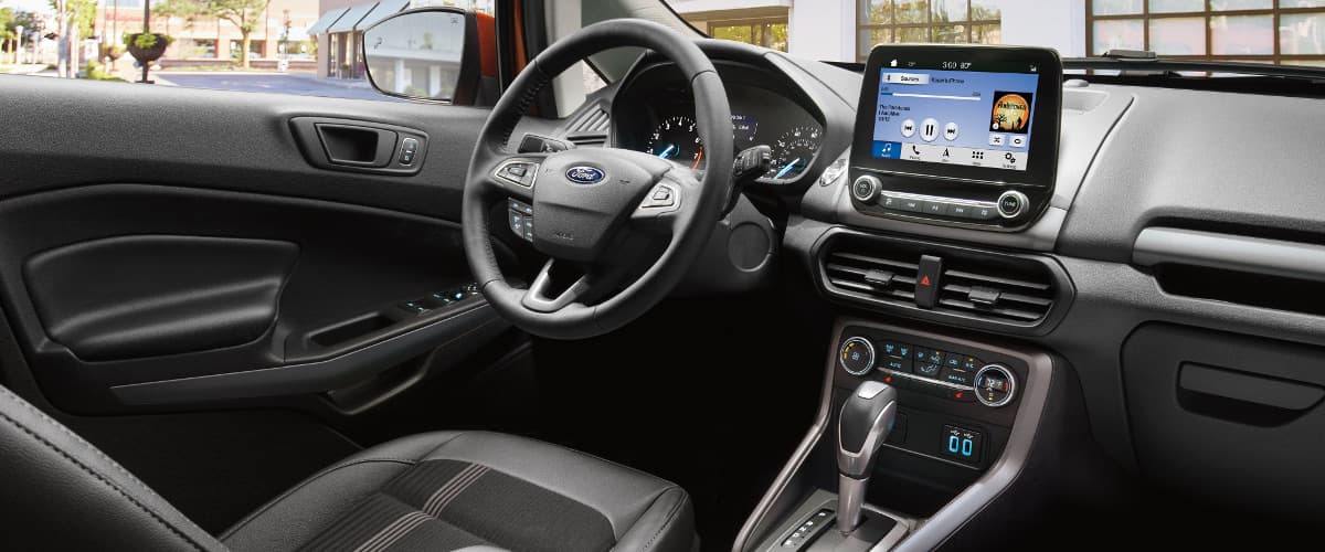 2019 Ford EcoSport Interior The interior of the 2019 Ford EcoSport