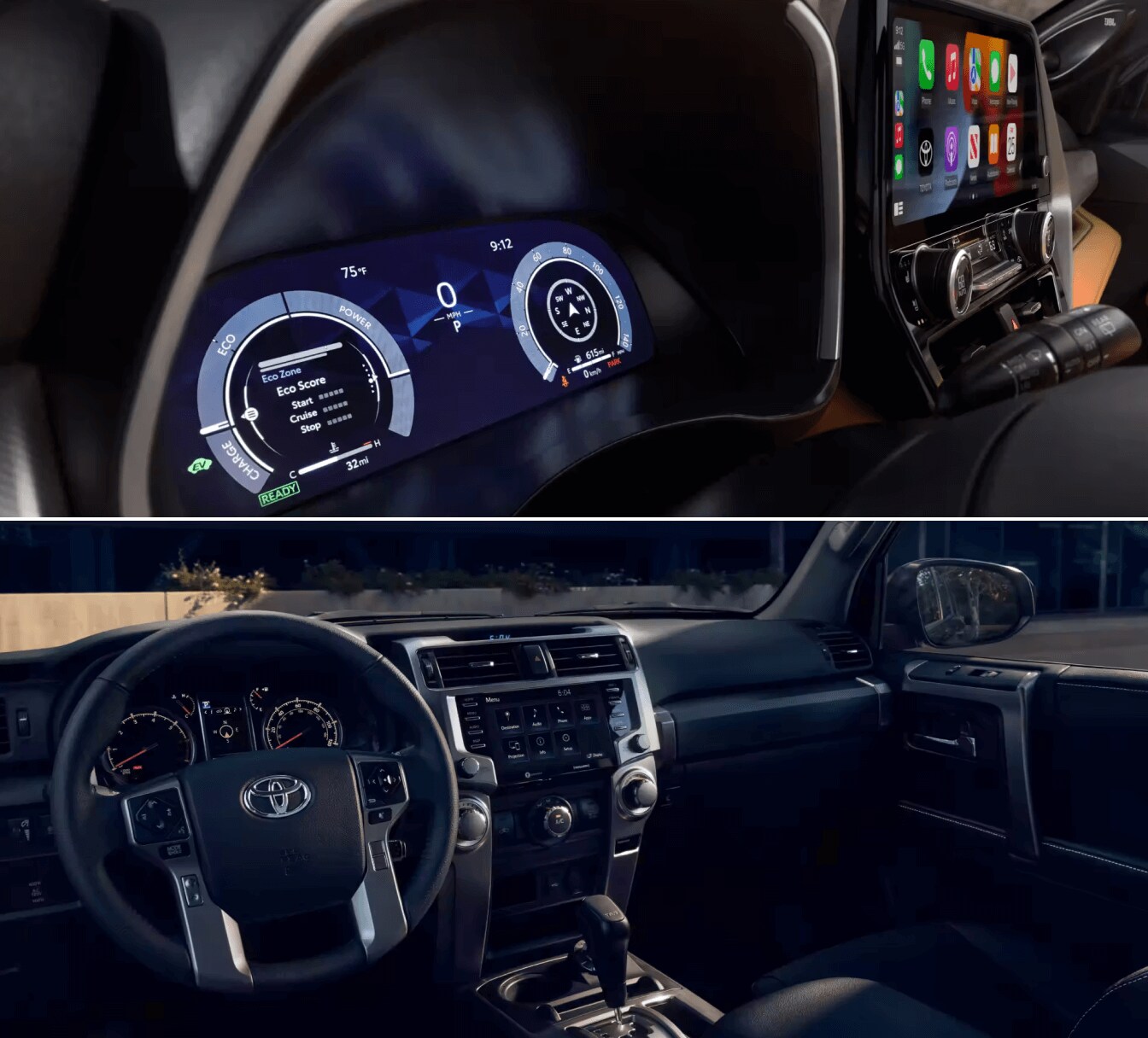 4Runner vs. Highlander: Interior Features and Technologies