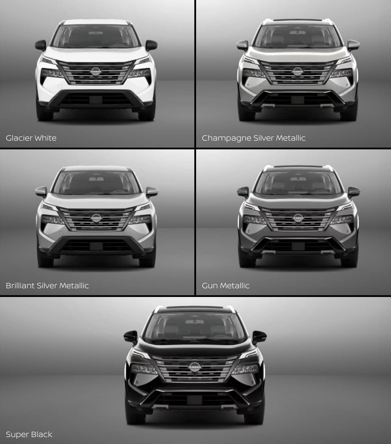 2025 Nissan Rogue Exterior Colors