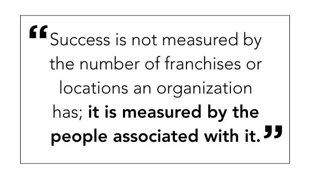 Man getting keys to car