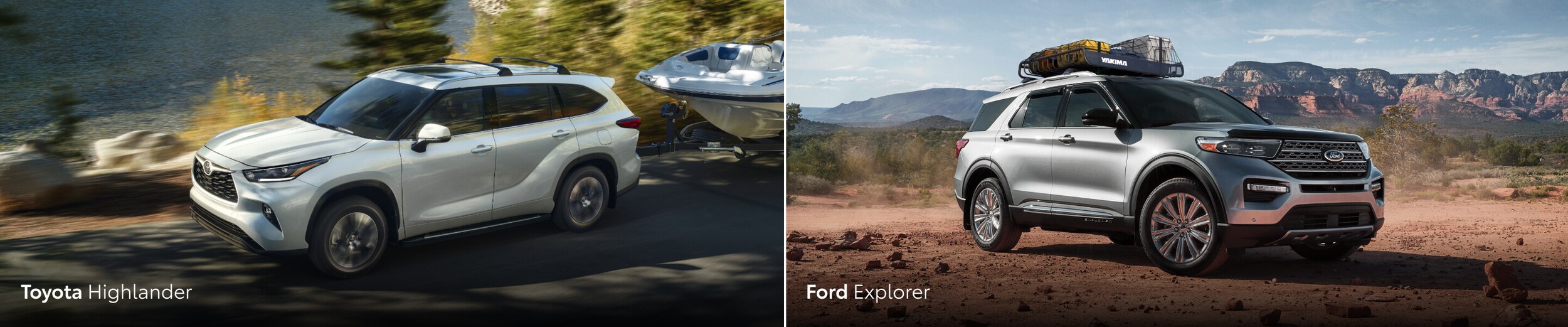 2024 Ford Explorer vs. Toyota Highlander