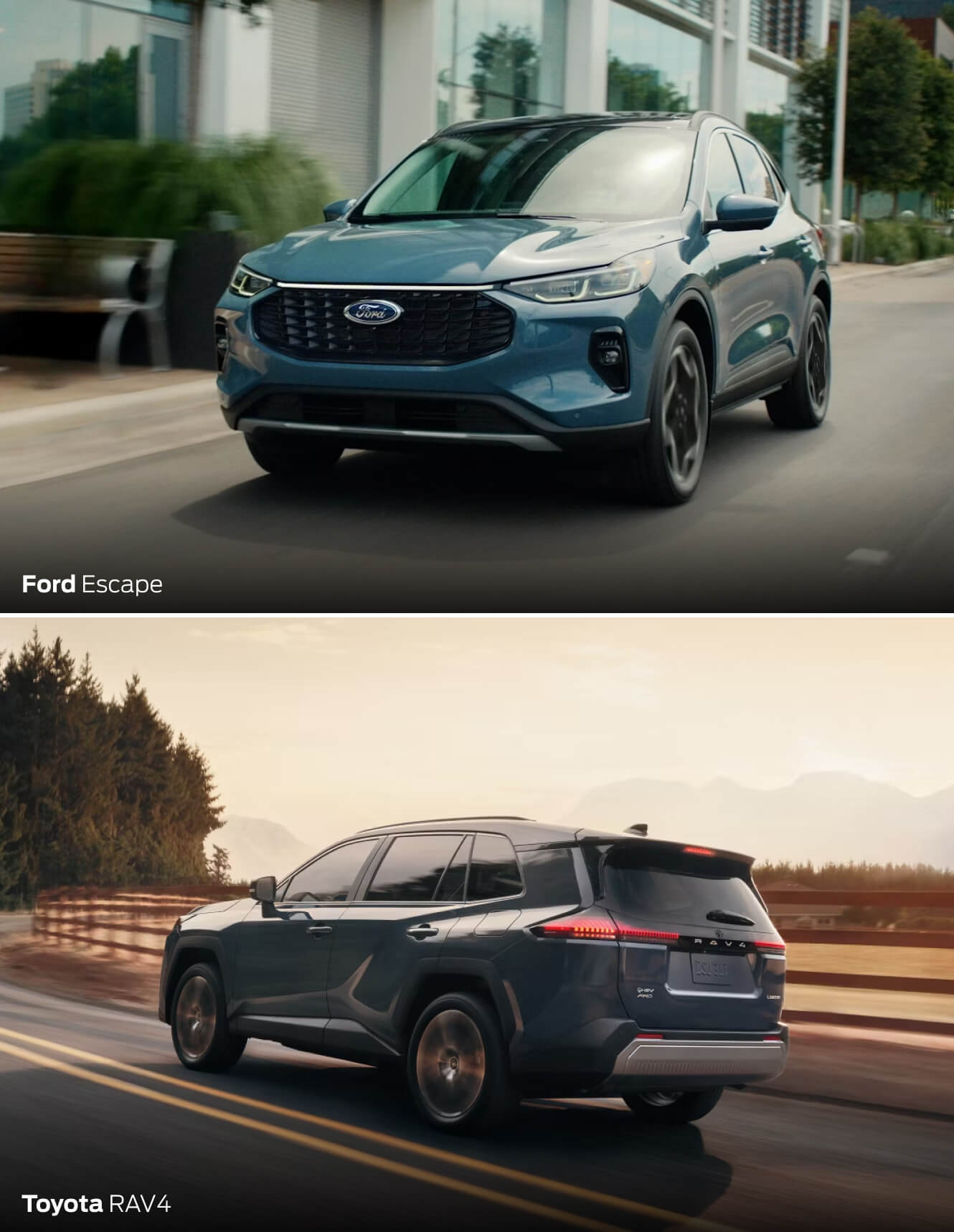 2026 Ford Escape vs. Toyota RAV4 MPG