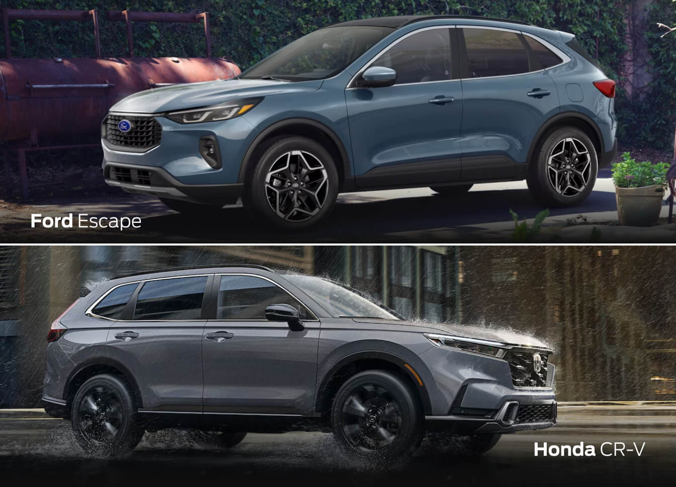Honda CR-V vs. Ford Escape Engine Options