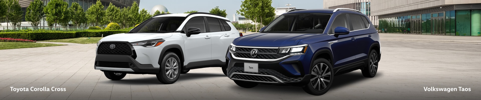 2025 Volkswagen Taos Vs. Toyota Corolla Cross | Vehicle Comparison