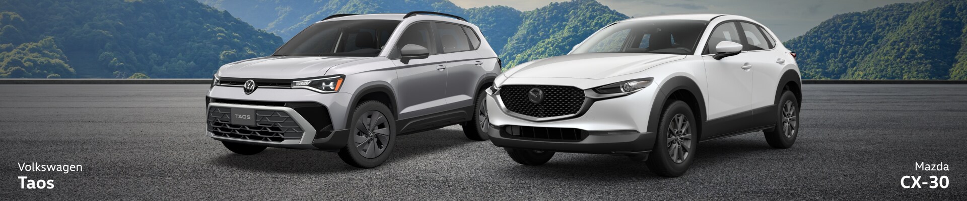 Volkswagen Taos Vs. Mazda CX-30