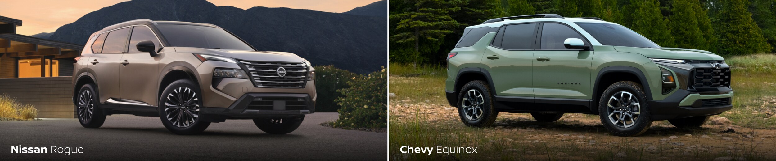 Nissan Rogue vs. Chevy Equinox