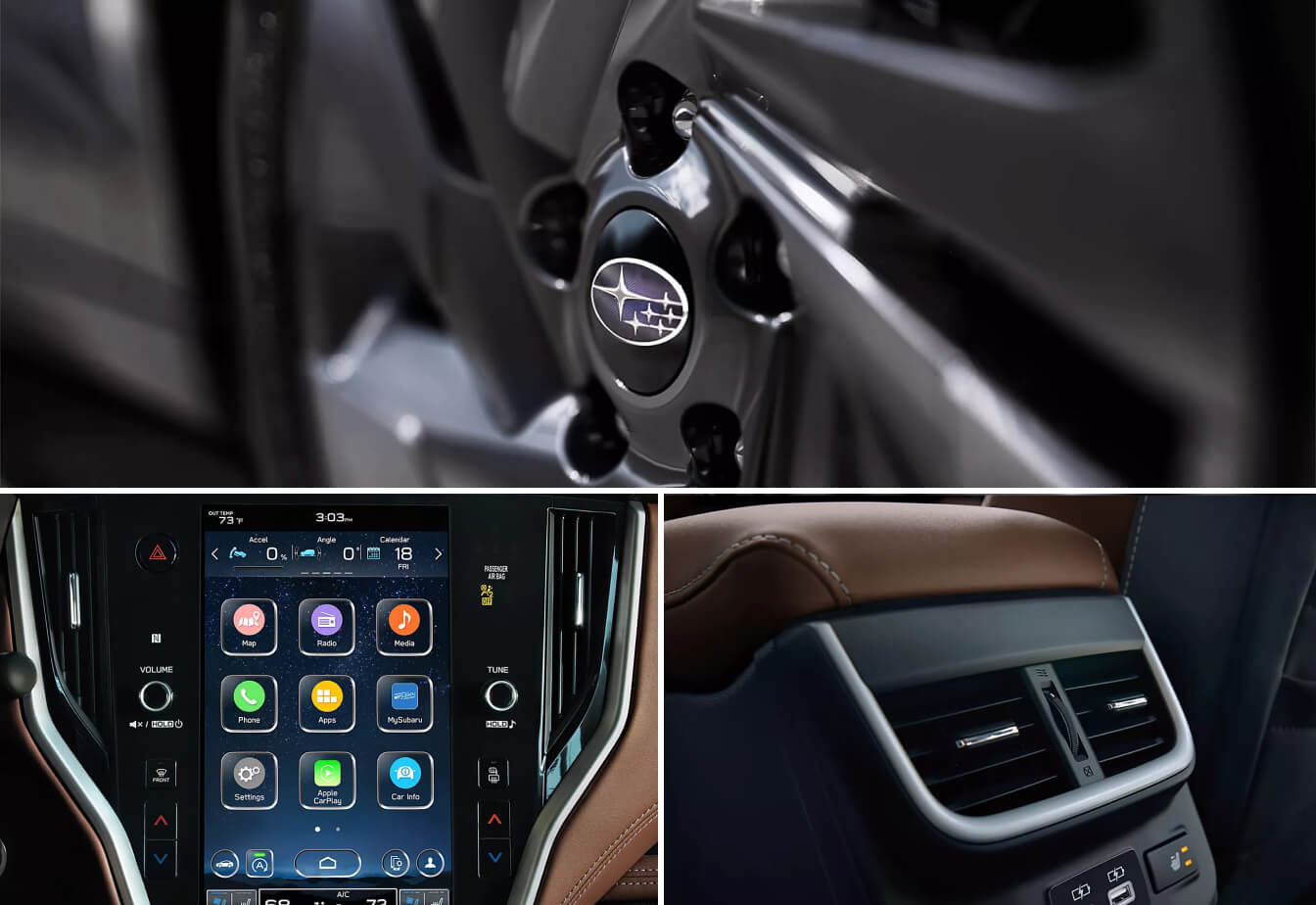 Subaru Legacy Interior & Exterior Features by Trim