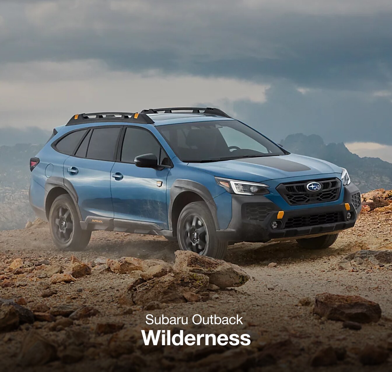 Subaru Outback Wilderness driving off-road