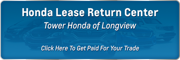 Honda Lease return near East Texas