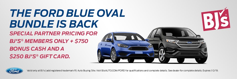 BJ's Auto Buying Program - Ford Blue Oval Bundle