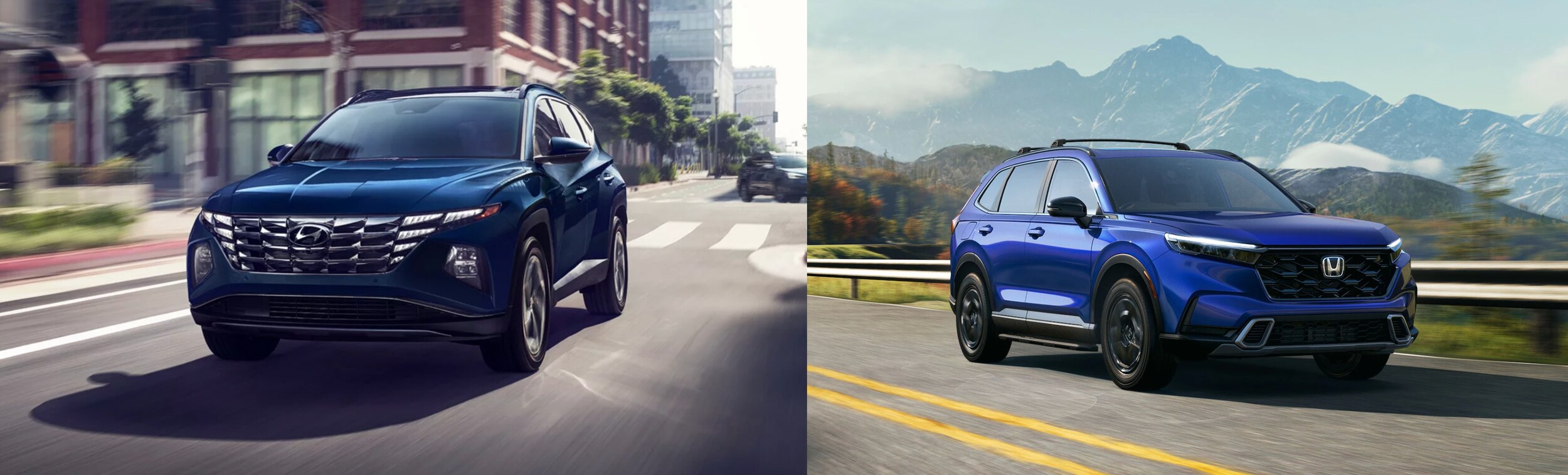2023 Hyundai Tucson Hybrid vs 2023 Honda CR-V Hybrid