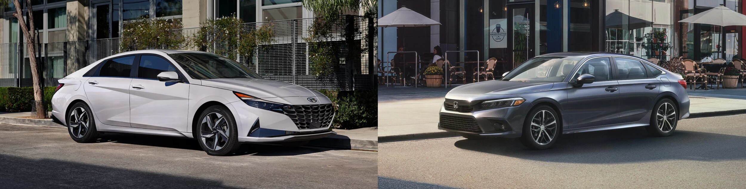 2023 Hyundai Elantra HEV Vs 2023 Honda Civic