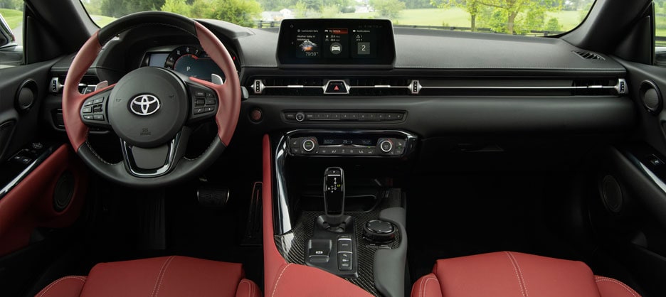 2020 Toyota GR-Supra cockpit