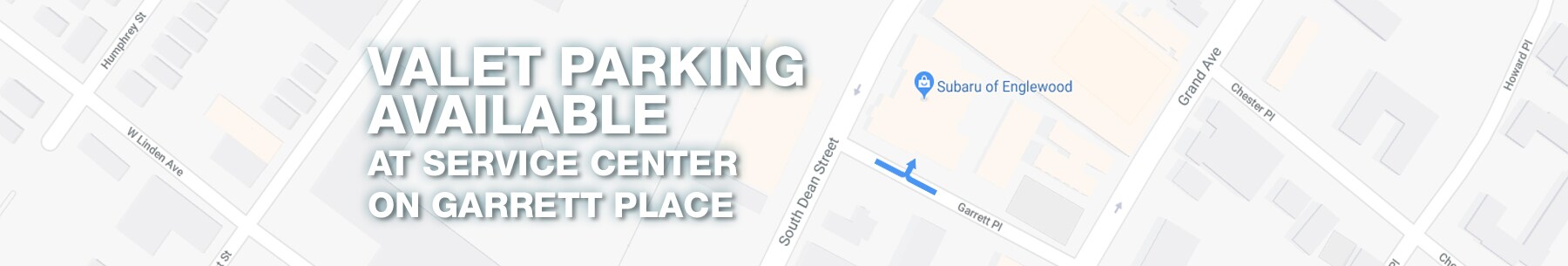 Valet Parking Available