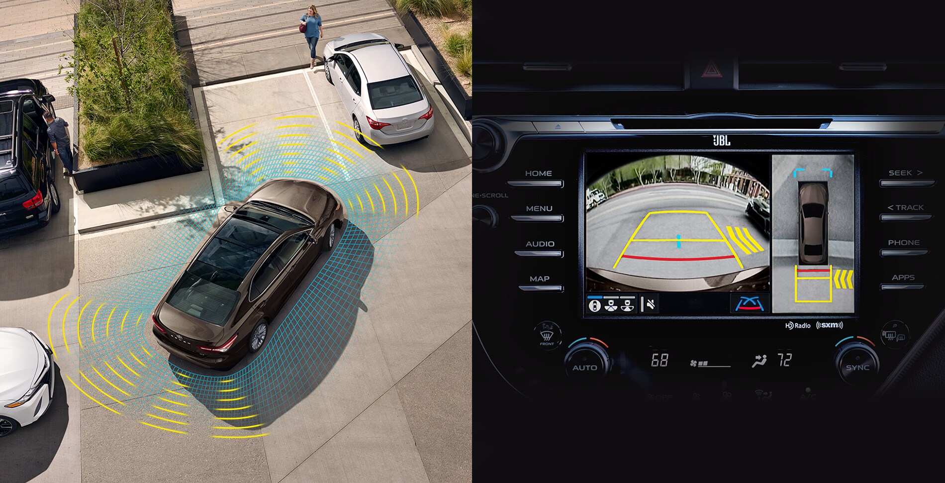 2019 Toyota Camry Intelligent Clearance Sonar