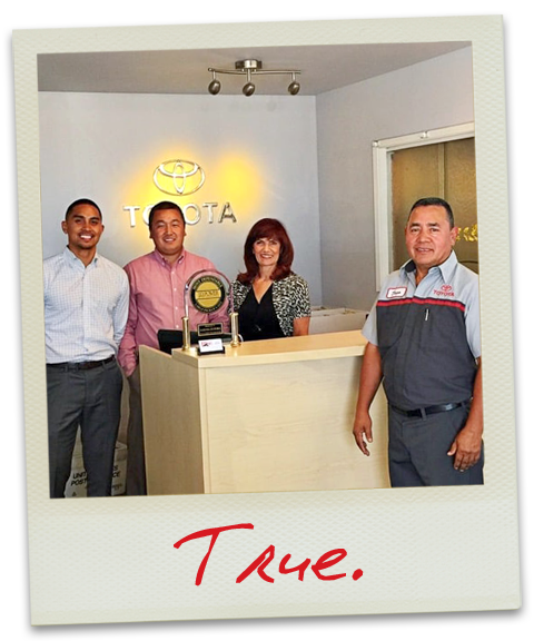 Toyota 101 Promise: True