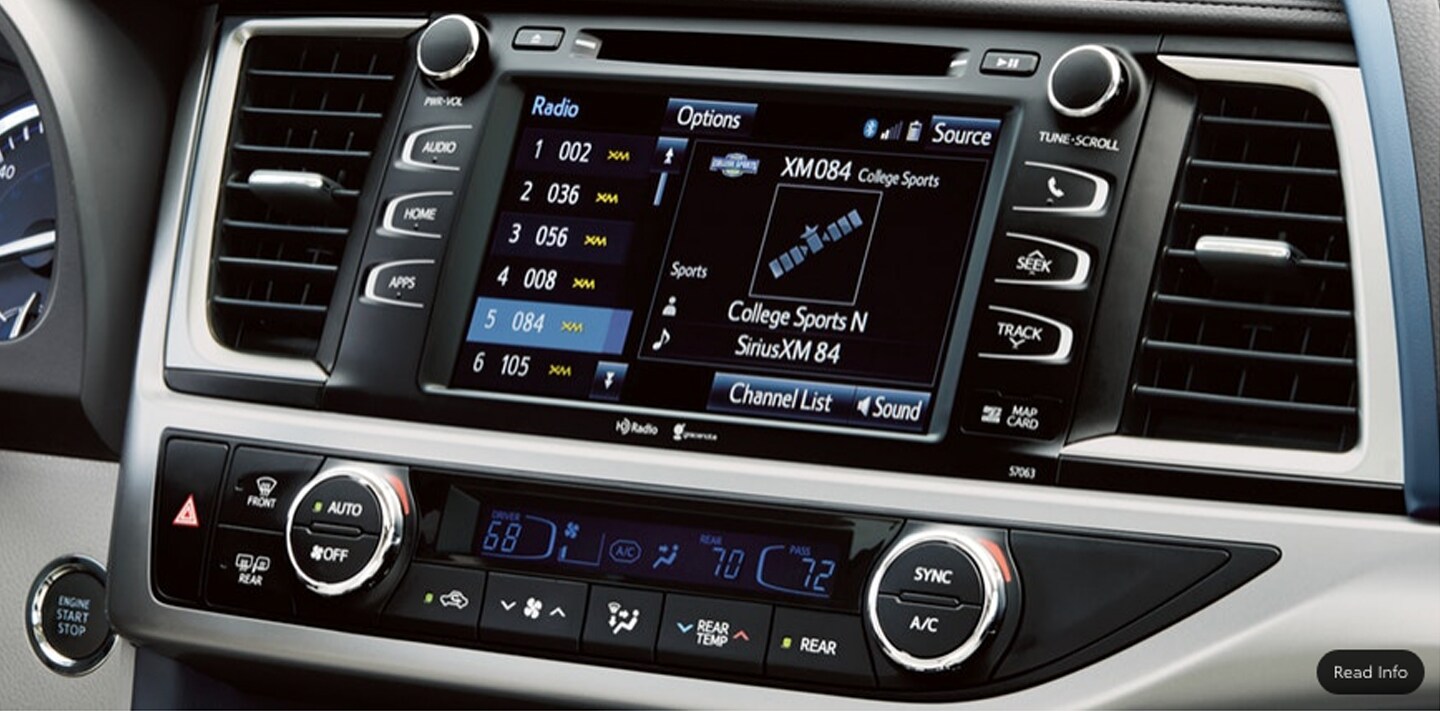2019 Toyota Highlander - Technology