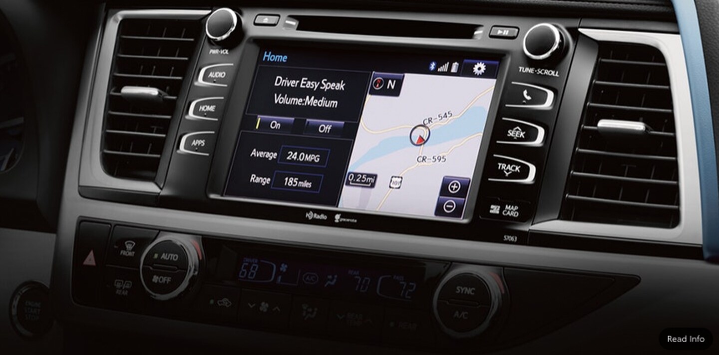 2019 Toyota Highlander - Technology