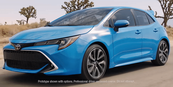 2019 Toyota Corolla Hatchback - Design
