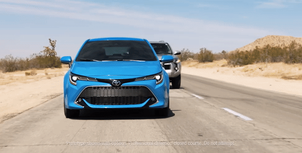 2019 Toyota Corolla Hatchback - Safety