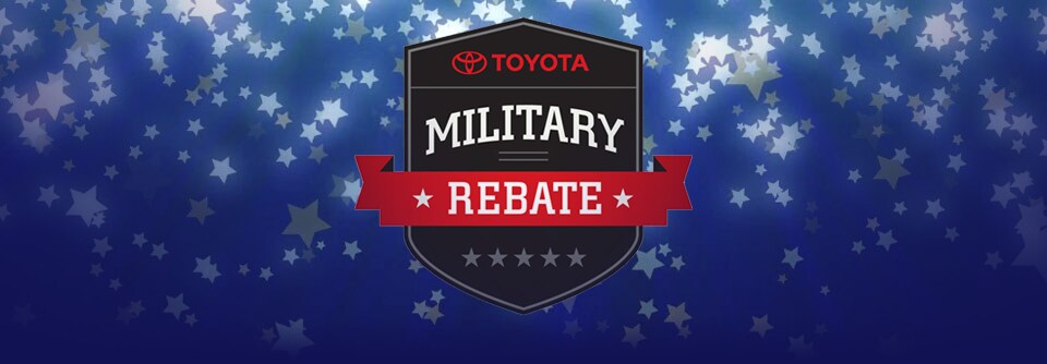 Toyota Military Rebate