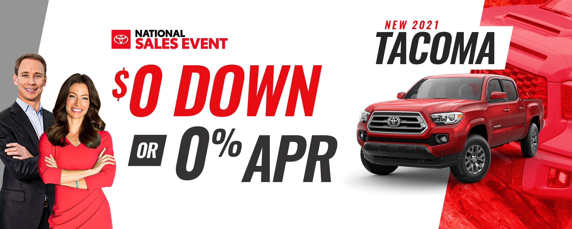 New 2021 Tacoma National Sales Event