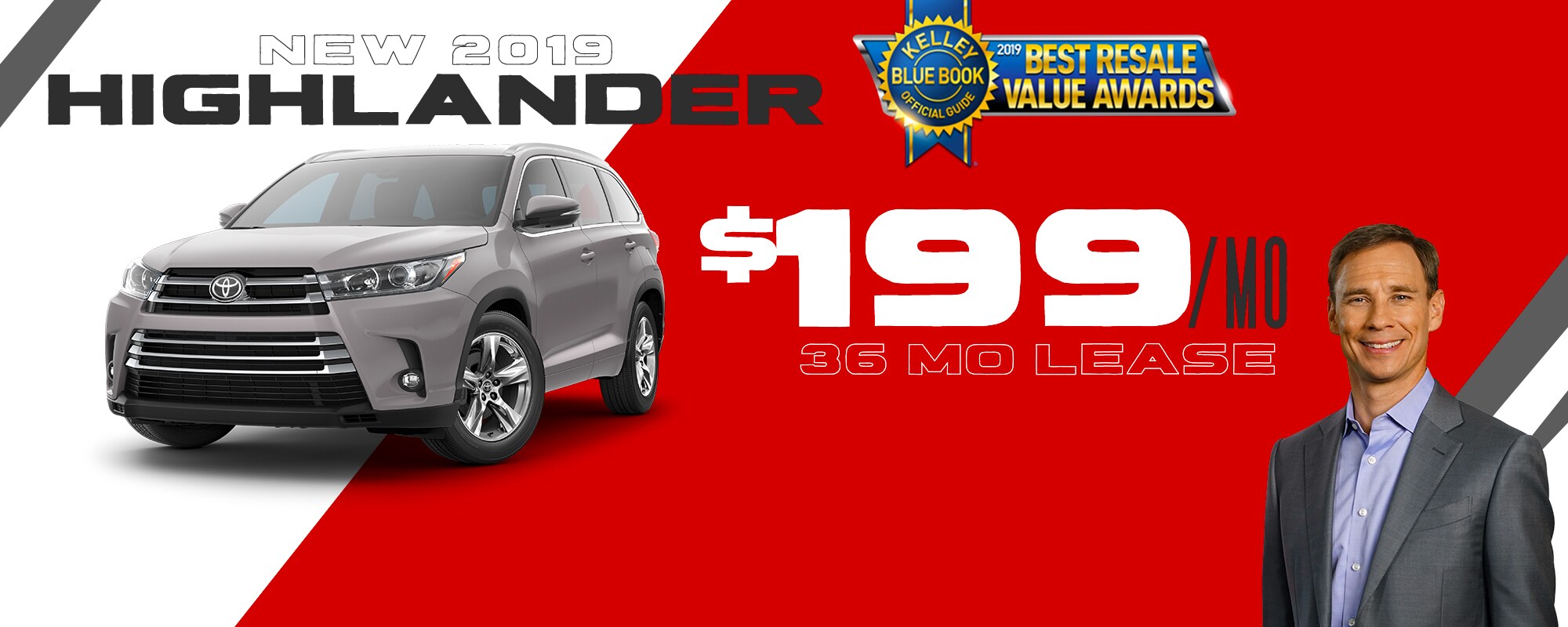 New 2019 Highlanders $199 per month for 36 months!