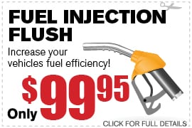 Fuel Injection Flush Service