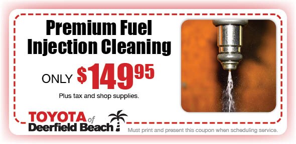 Premium Fuel Injection Cleaning - Coupon