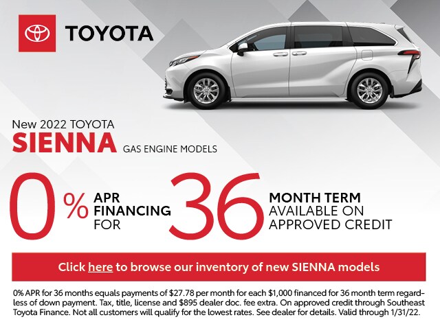January Specials