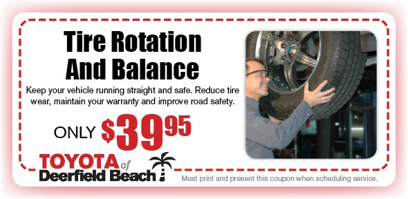 Rotate & Balance Tires, Deerfield Beach Toyota Automotive Service Rotate & Balance Tires, Deerfield Beach Toyota Automotive Service