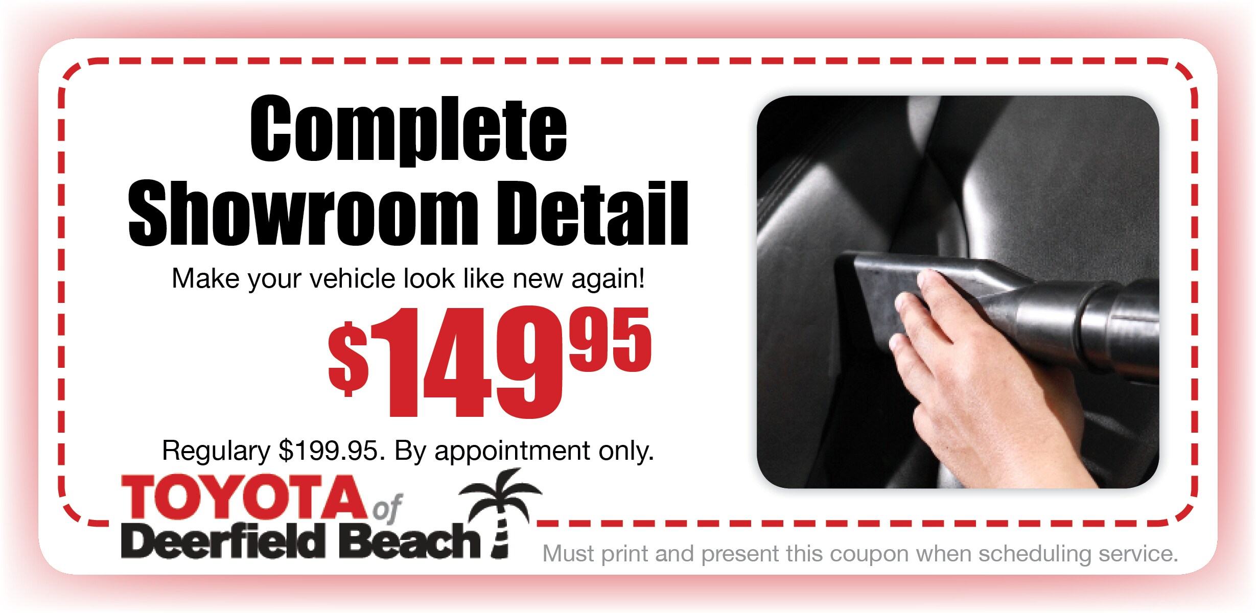 Complete Showroom Detail, Deerfield Beach Toyota Automotive Service Complete Showroom Detail, Deerfield Beach Toyota Automotive Service