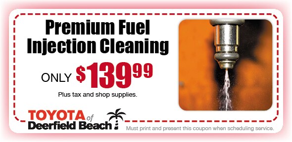 Premium Fuel Injection Cleaning - Coupon