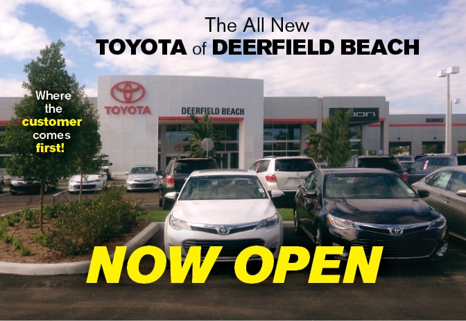 New Deerfield Beach Toyota Facility is Now Open