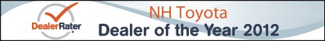 Toyota of Keene is the 2012 DealerRater Dealer of the Year