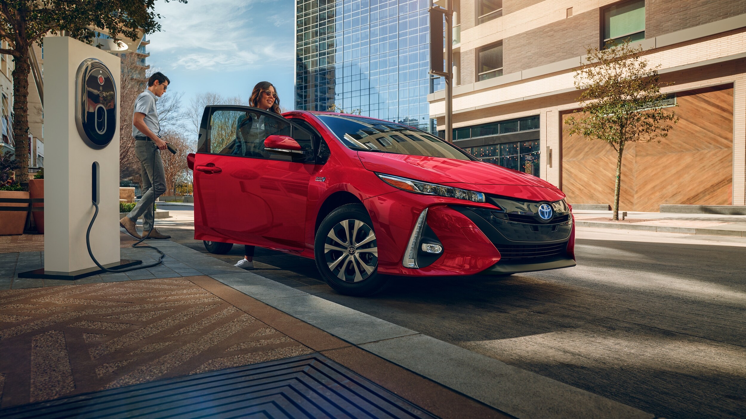2020 Toyota Prius in Supersonic Red