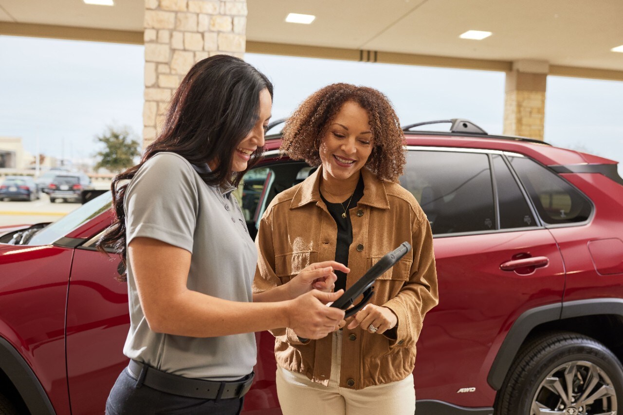 Toyota Trust and Quality Emblem
