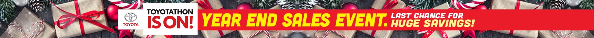 Year End Sales Event!