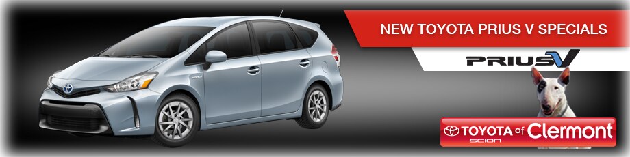New Toyota Prius v Specials 2016 Toyota Prius v near Orlando