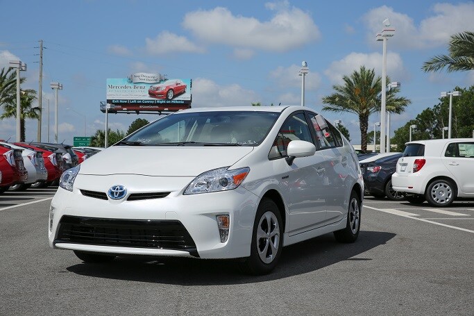 Toyota hybrid car Toyota Prius near Orlando