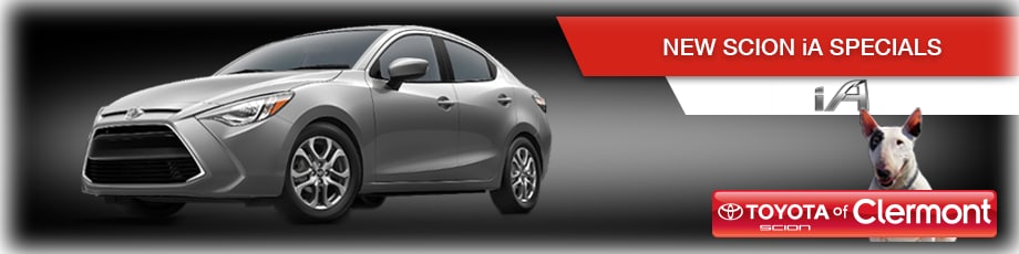 New Scion iA specials 2016 Scion iA near Orlando