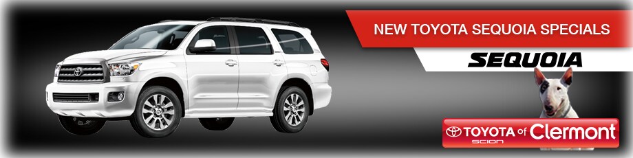 New Toyota Sequoia Specials 2016 Toyota Sequoia near Orlando
