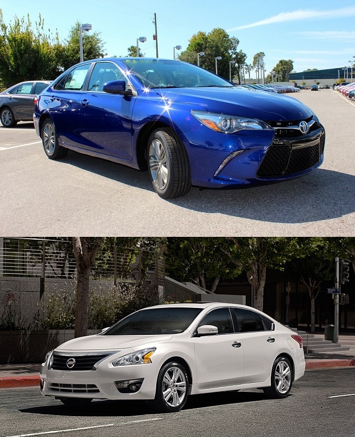 Toyota vs Nissan 2015 Toyota Camry vs Nissan Altima