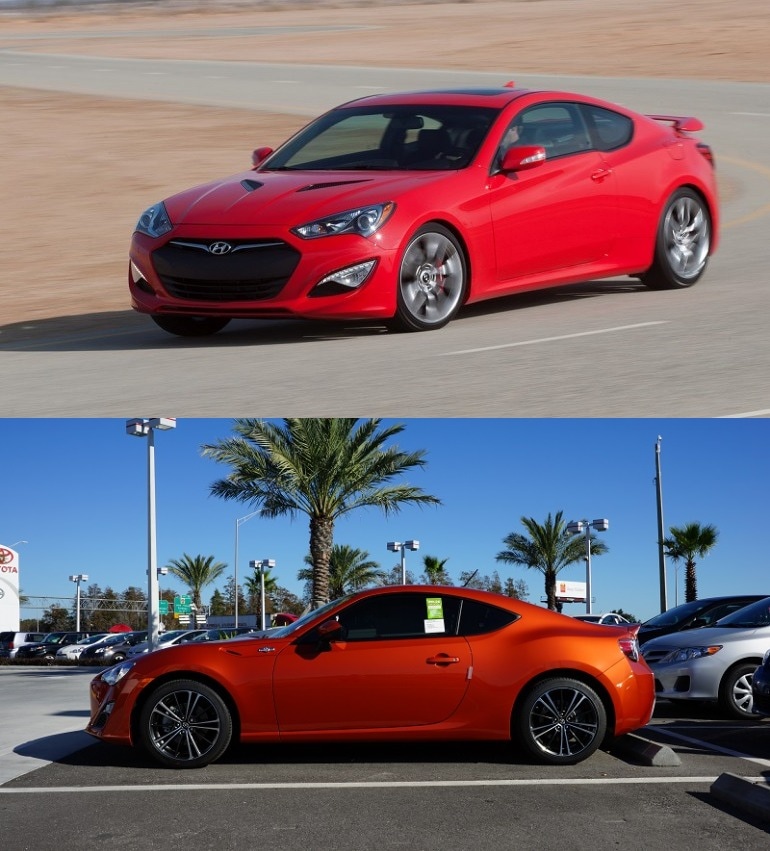 Scion vs Hyundai new Scion FR-S near Orlando