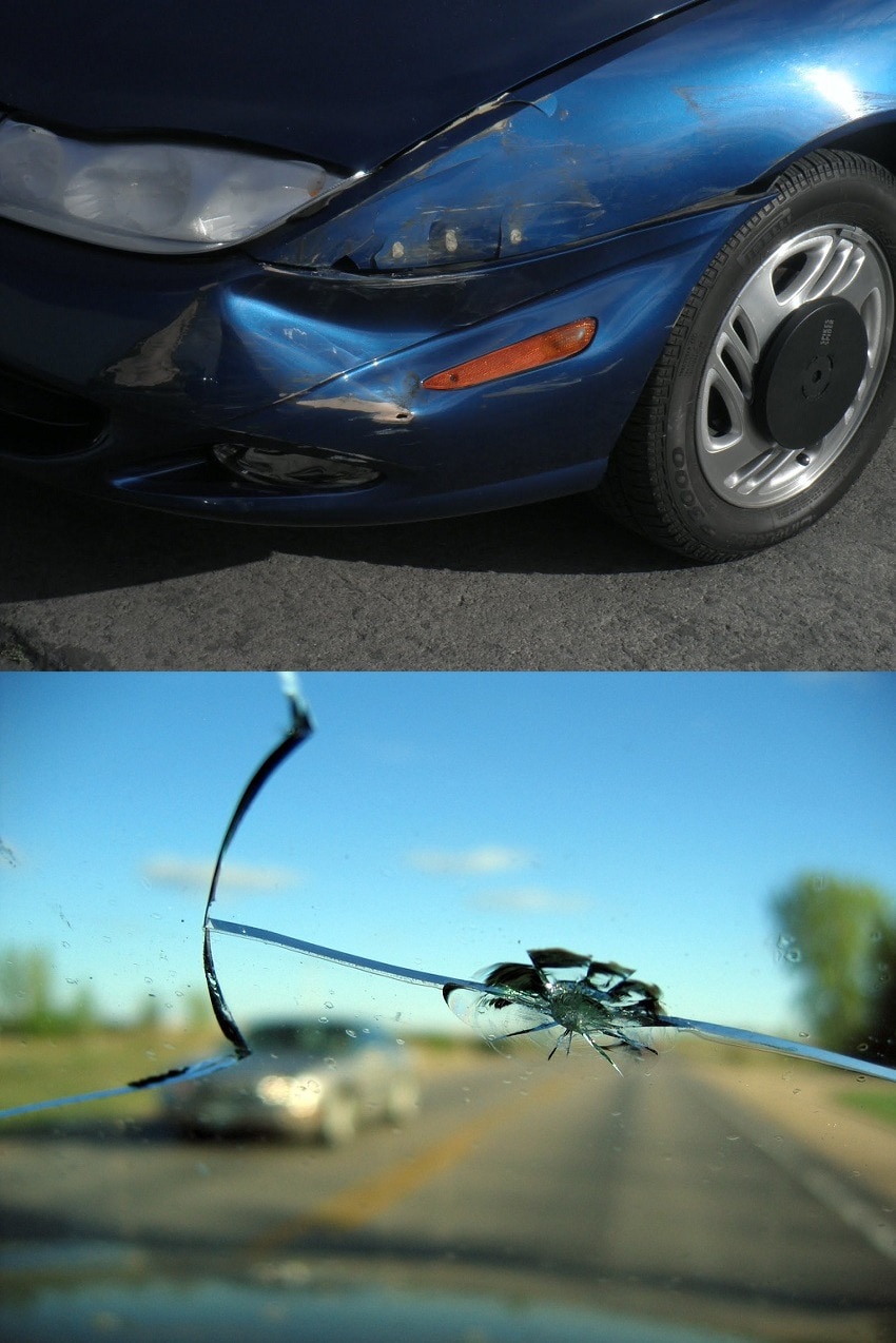 accident damage warning signs Orlando used car accident