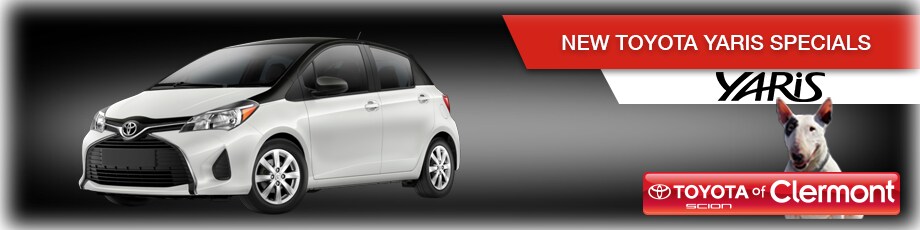 New Toyota Yaris Specials 2016 Toyota Yaris near Orlando