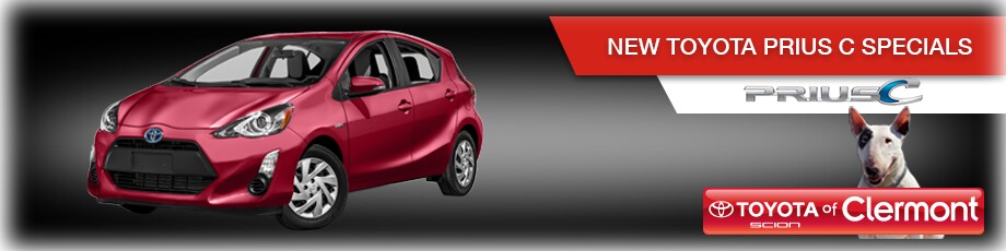 New Toyota Prius c Specials 2016 Toyota Prius c near Orlando