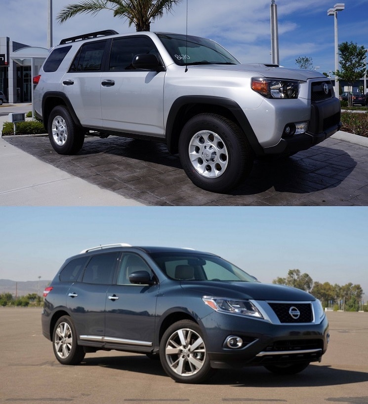 Nissan Pathfinder Versus Toyota 4runner