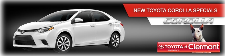 New Toyota Corolla Specials 2016 Toyota Corolla near Orlando